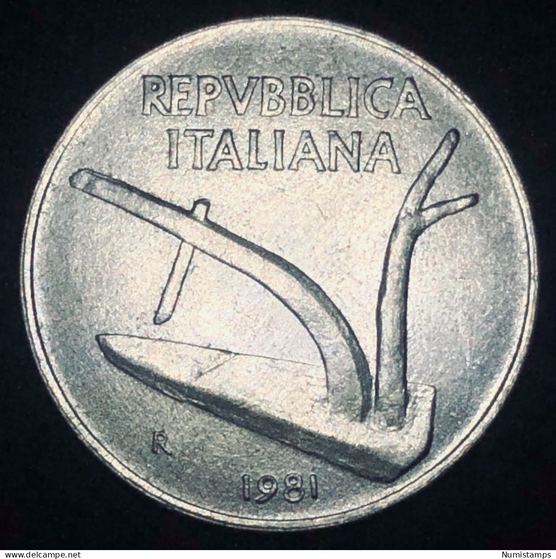 Italia 10 Lire, 1981 - 10 Lire