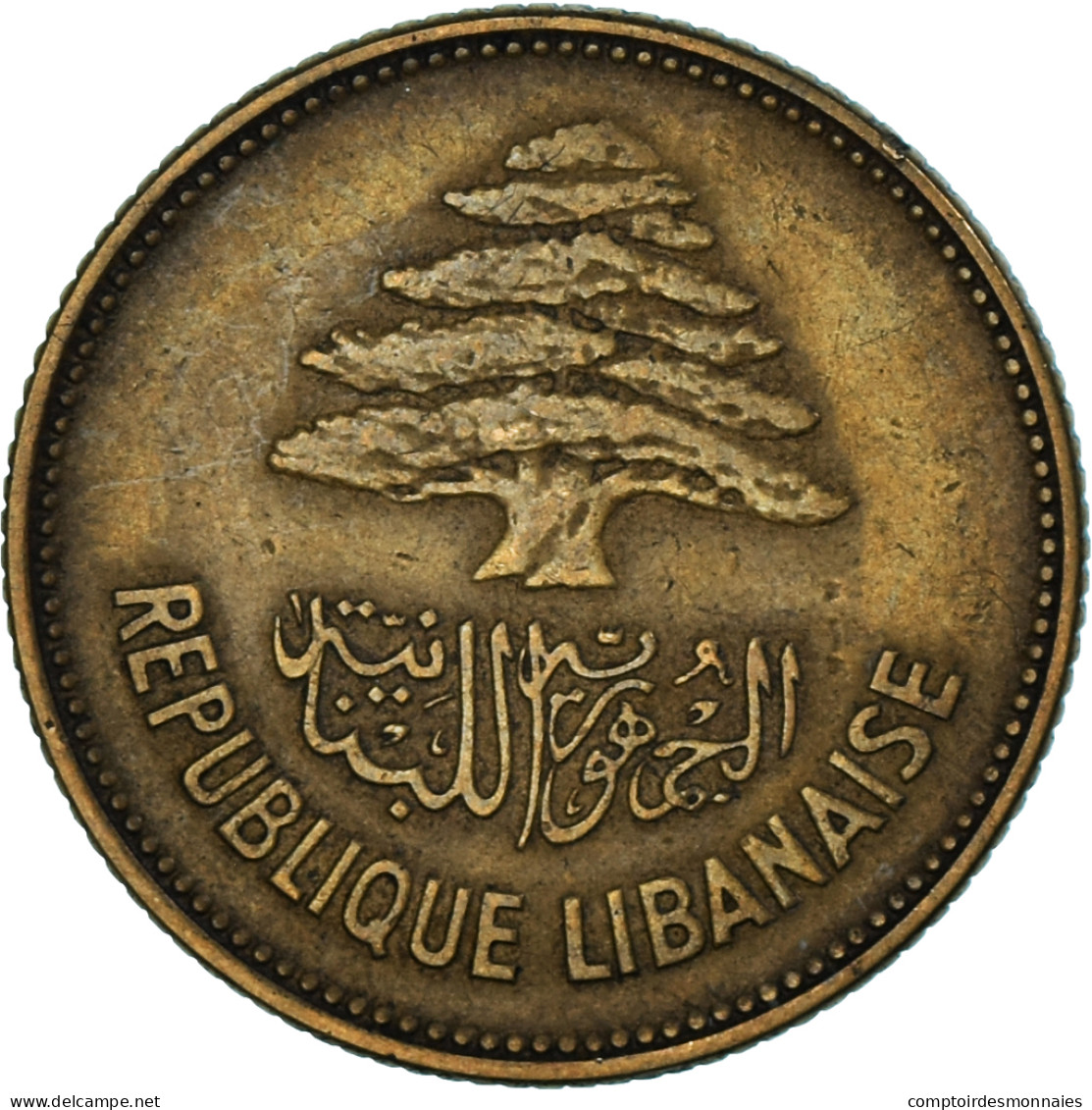 Monnaie, Liban , 25 Piastres, 1952 - Líbano