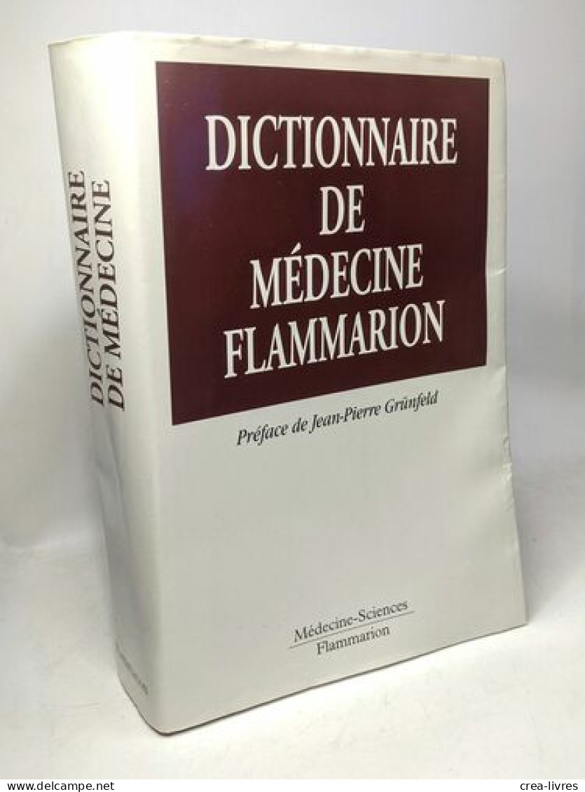 Dictionnaire De Medecine Flammarion - Dictionnaires