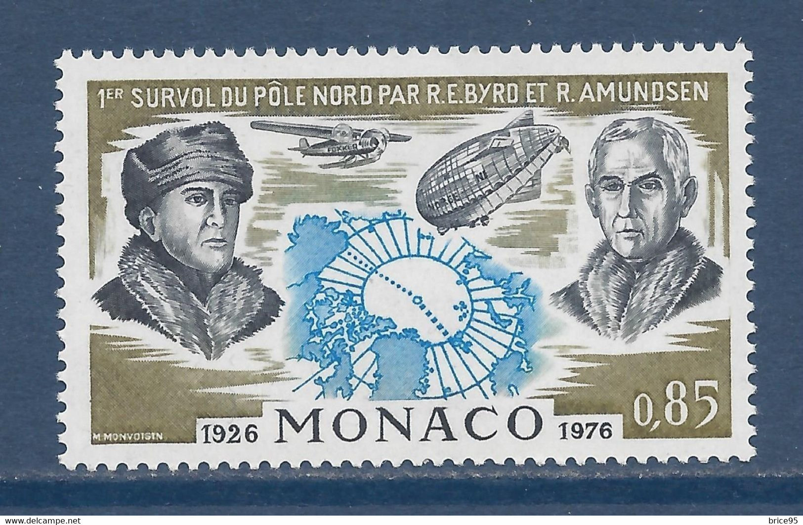 Monaco - YT N° 1070 ** - Neuf Sans Charnière - 1976 - Neufs
