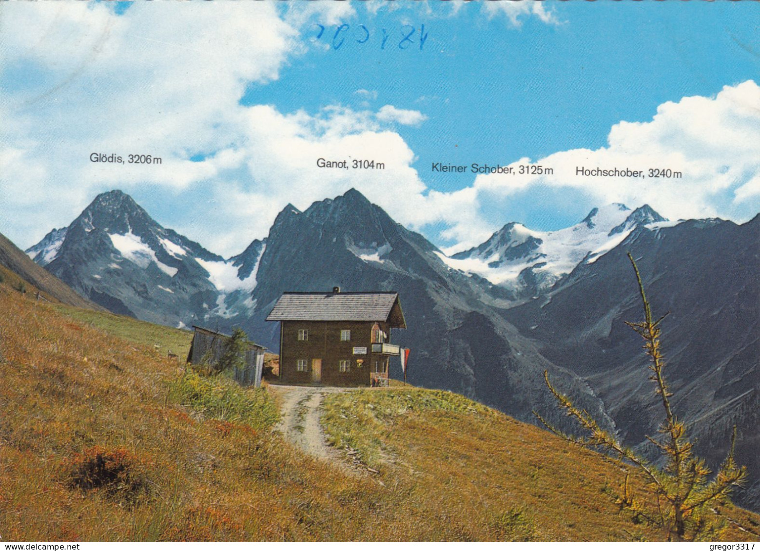 E1040) LESACH RIEGEL HÜTTE Bei KALS / Osttirol Gegen Schobergruppe - Kals