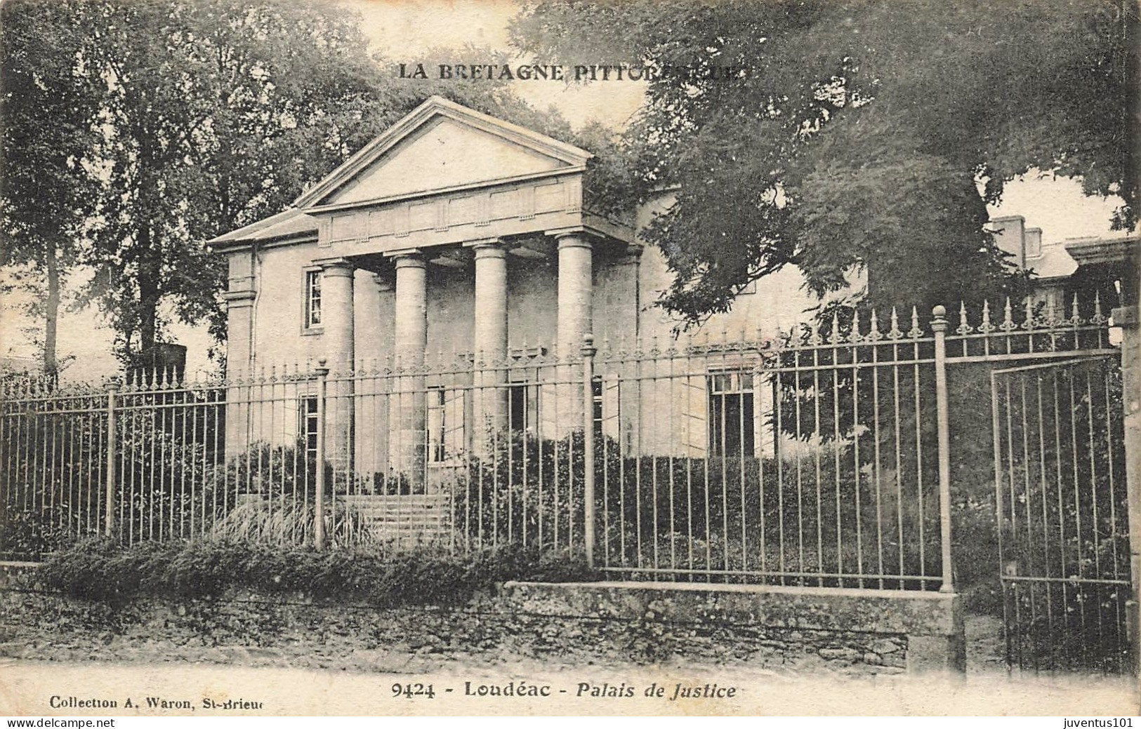 CPA Loudéac-Palais De Justice-9424      L2459 - Loudéac