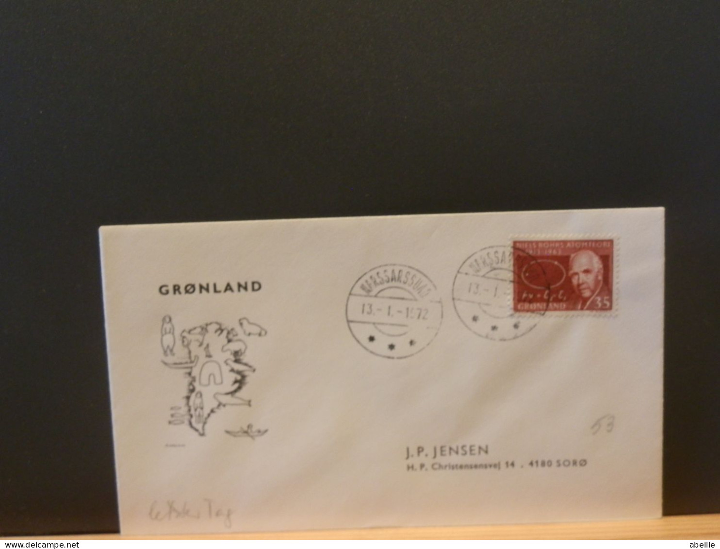 FDC GROENL.30/ DOC.   GROENLAND - Storia Postale