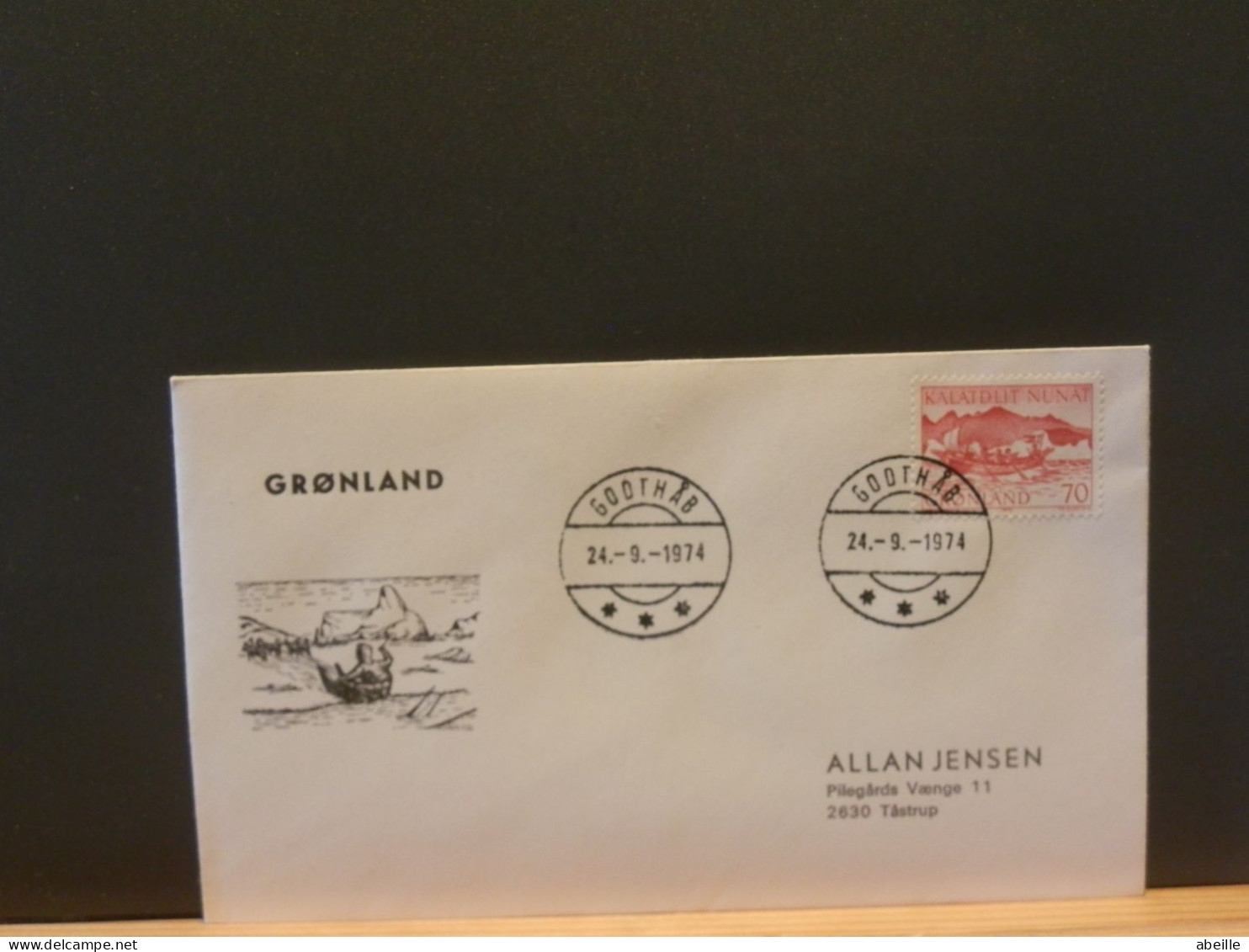 FDC GROENL.29/ DOC.   GROENLAND - Covers & Documents
