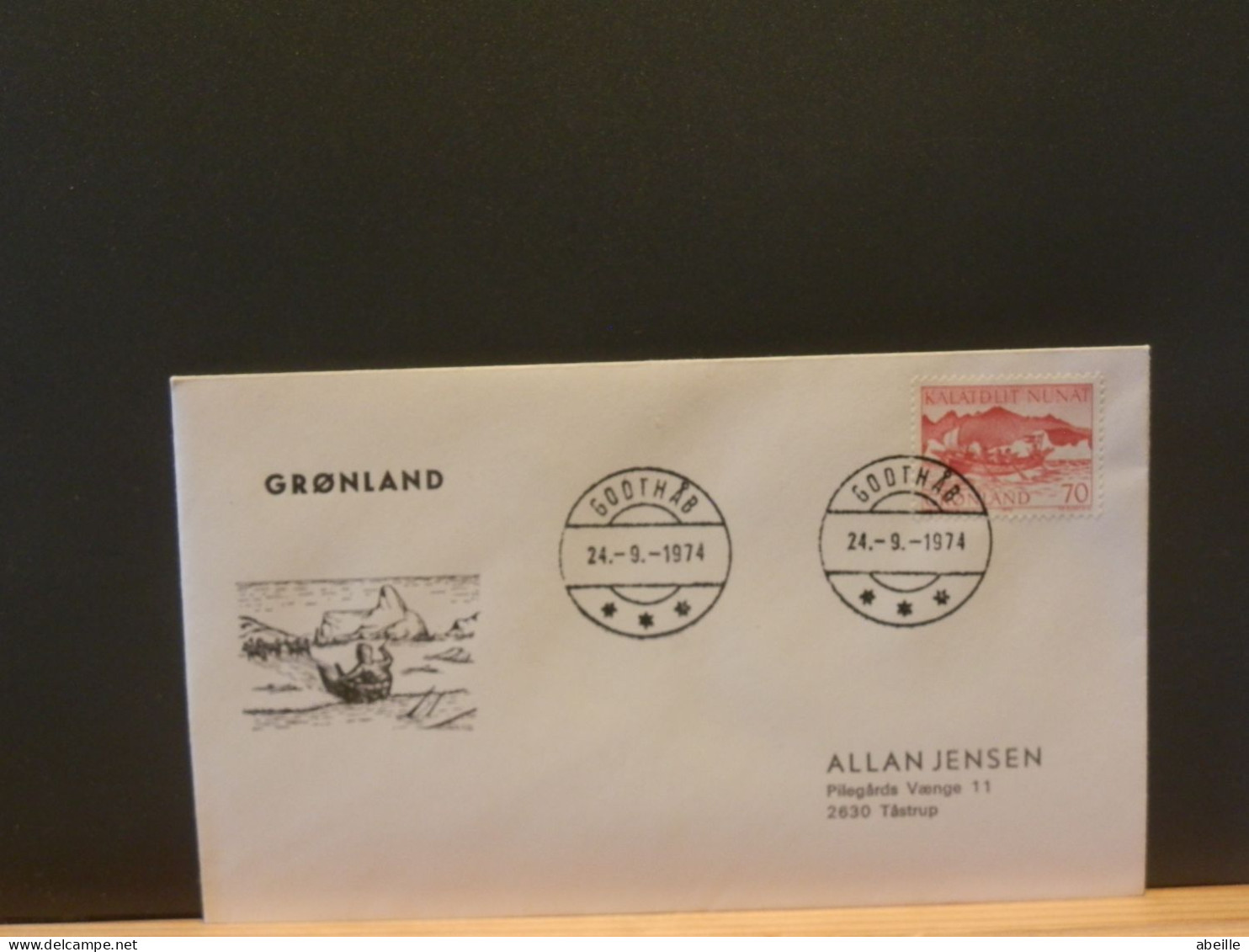 FDC GROENL.29/ DOC.   GROENLAND - Storia Postale