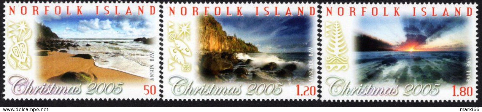 Norfolk - 2005 - Christmas - Mint Stamp Set - Norfolk Island