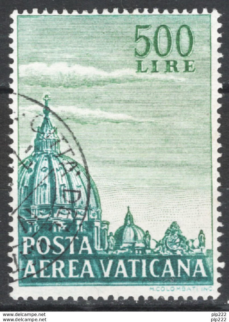 Vaticano 1958 Cupola II 500  Dent.14 Sass.33/I O/Used VF/F Cert.Oro Raybaudi - Oblitérés