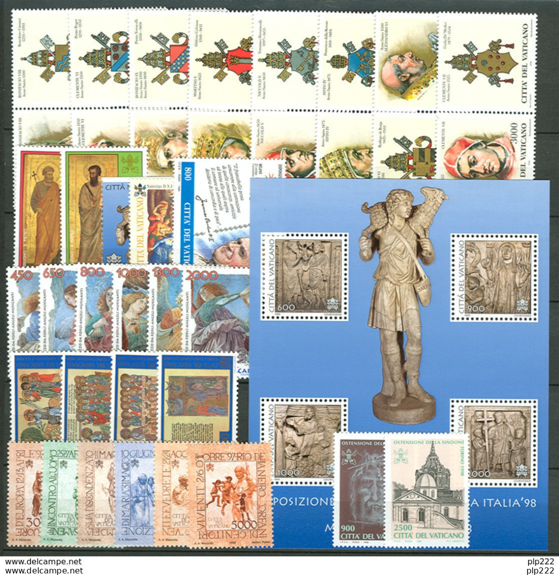 Vaticano 1998 Annata Completa/Complete Year MNH/** - Années Complètes