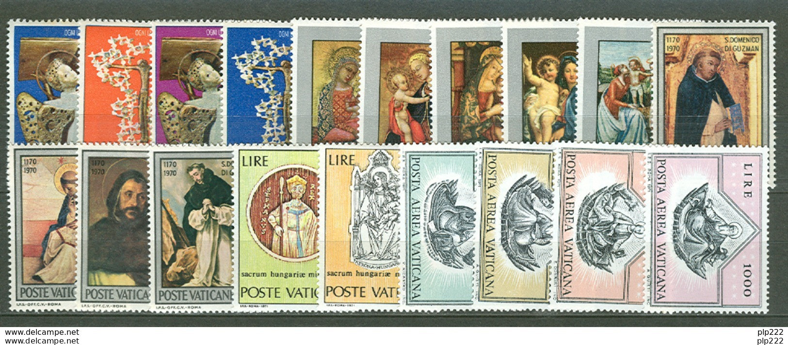 Vaticano 1971 Annata Completa/Complete Year MNH/** - Années Complètes