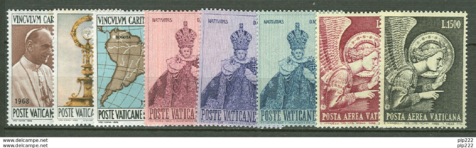 Vaticano 1968 Annata Completa/Complete Year MNH/** - Années Complètes