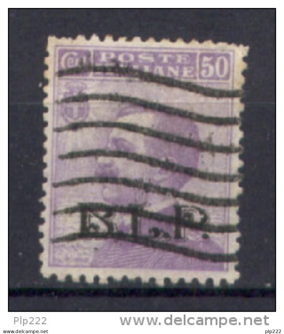 Italia Regno 1922 BLP 50c Sass. BLP10 Usato/Used VF/F - Firmato Sorani E Biondi - BM Für Werbepost (BLP)