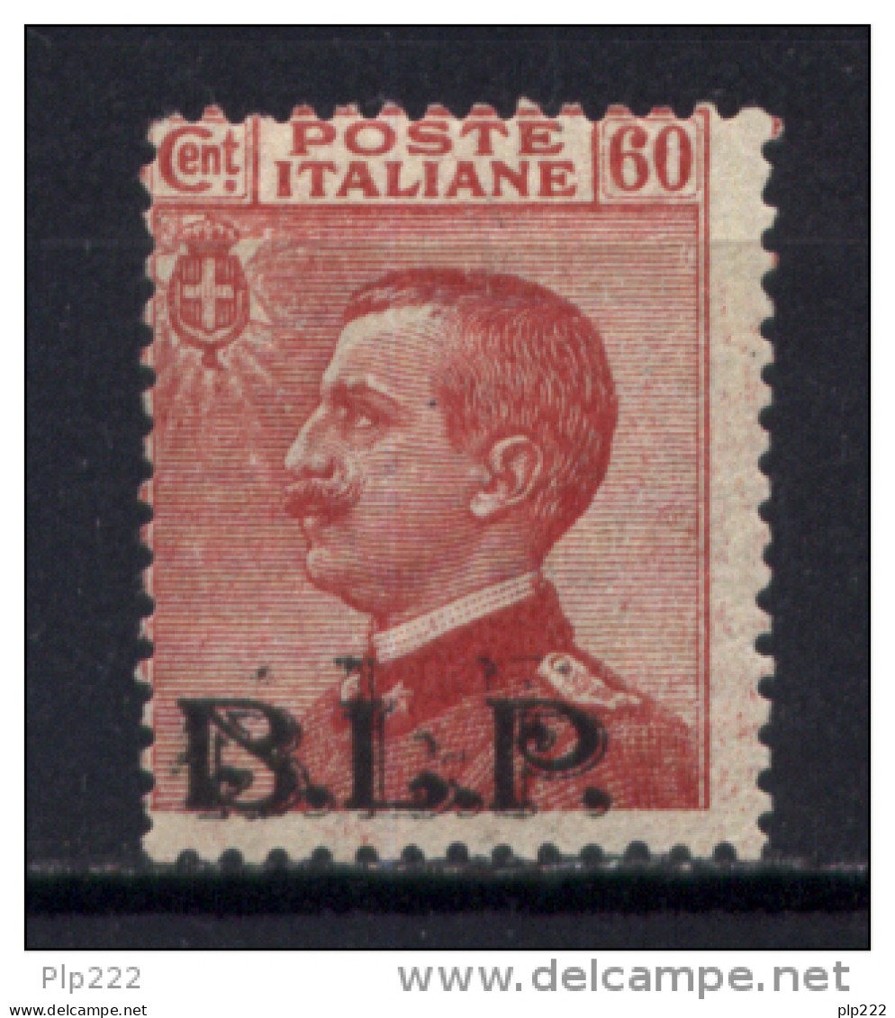 Italia Regno 1922 BLP Sass.11 **/MNH VF/F - Cert. E.Diena - Timbres Pour Envel. Publicitaires (BLP)