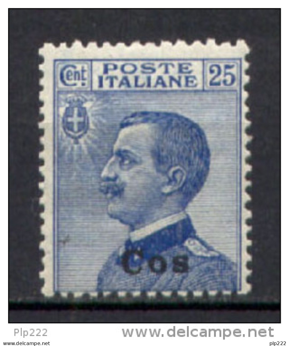 Egeo C0o 1912 Sass.5 **/MNH VF/F - Ägäis (Coo)