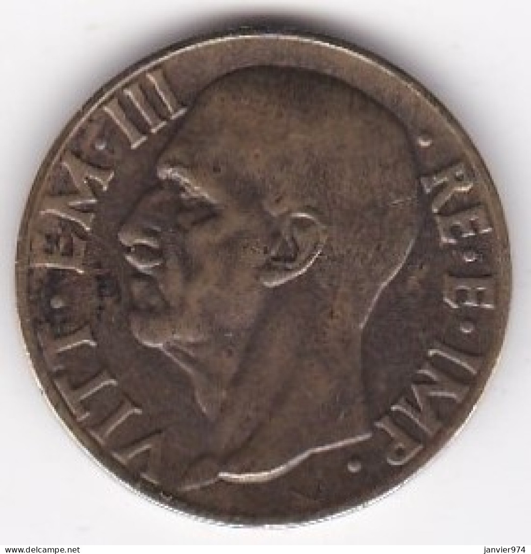 Italie 10 Centesimi 1940 An XVIII , Vittorio Emmanuel III, En Bronze Aluminium, KM# 74a - 1900-1946 : Vittorio Emanuele III & Umberto II
