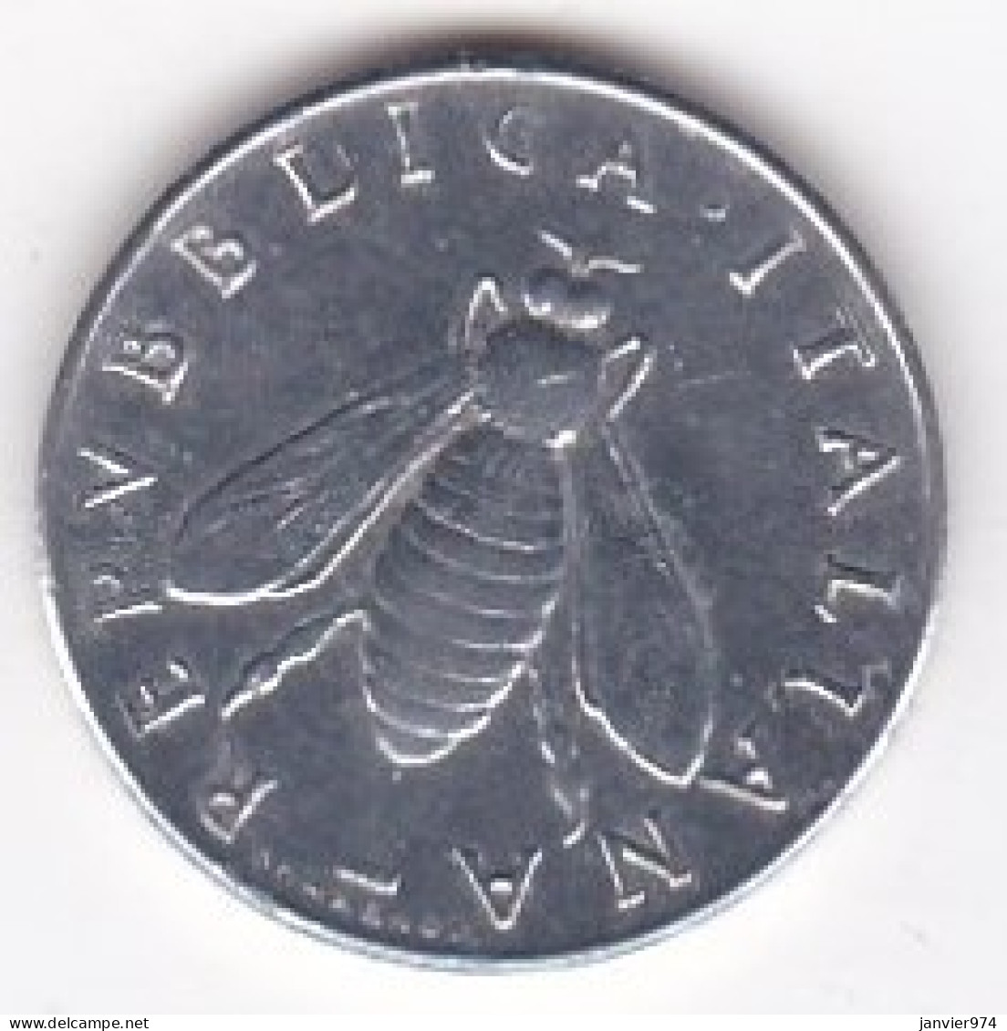 Italie 2 Lire 1954 Abeille , En Aluminium , KM# 94 - 2 Liras