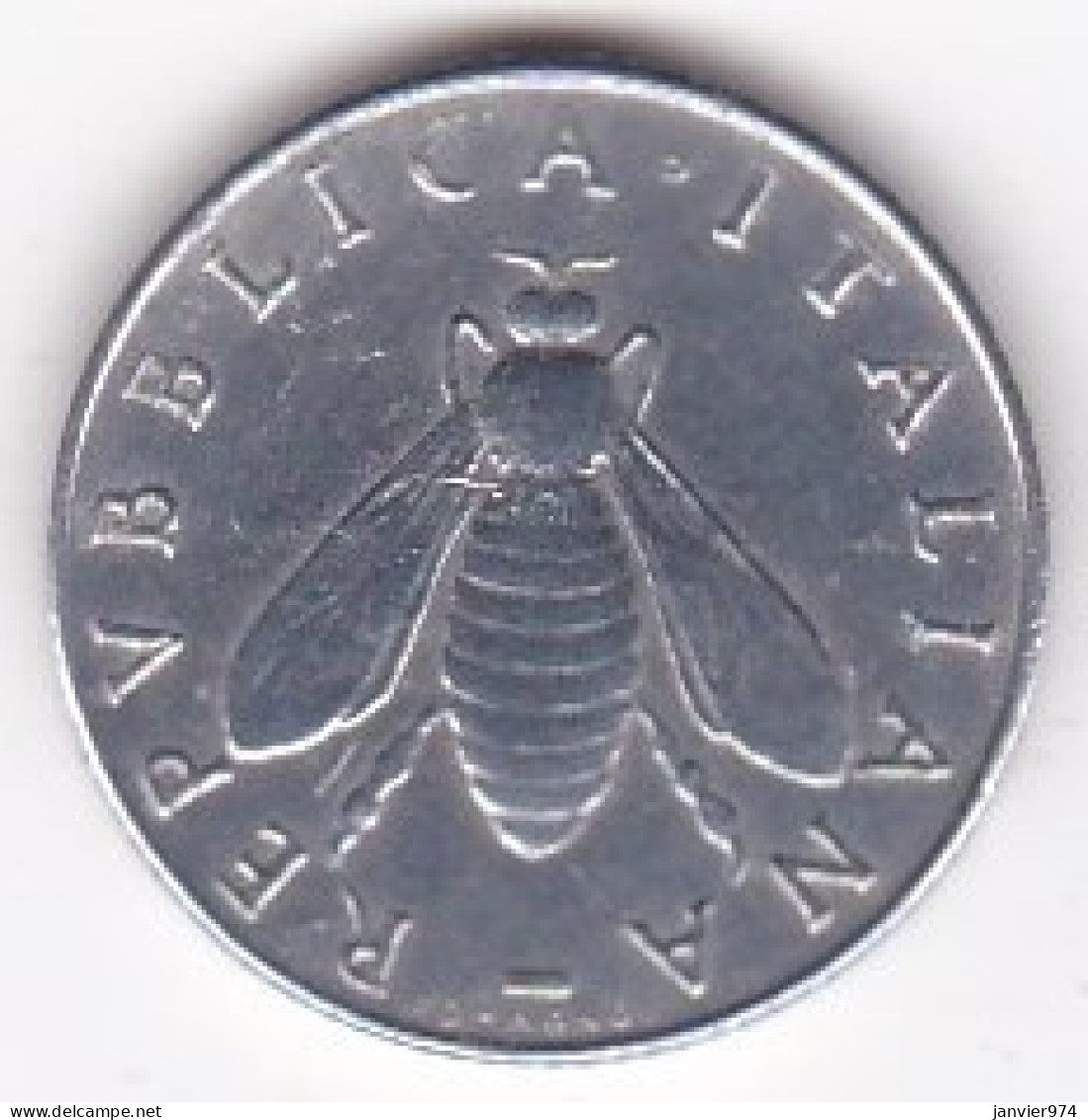 Italie 2 Lire 1957 Abeille , En Aluminium , KM# 94 - 2 Liras