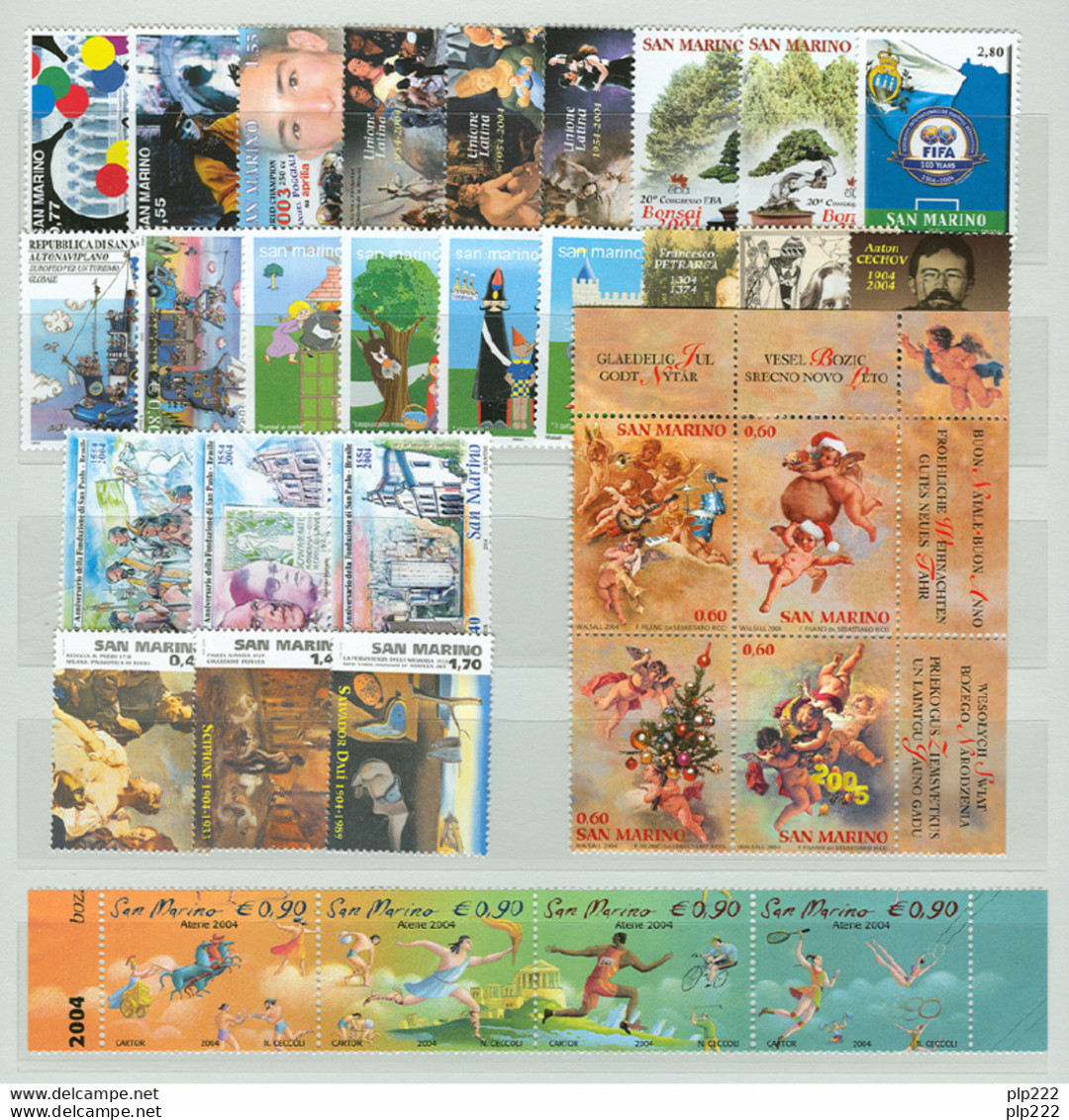 San Marino 2004 Annata Completa/Complete Year MNH/** - Full Years