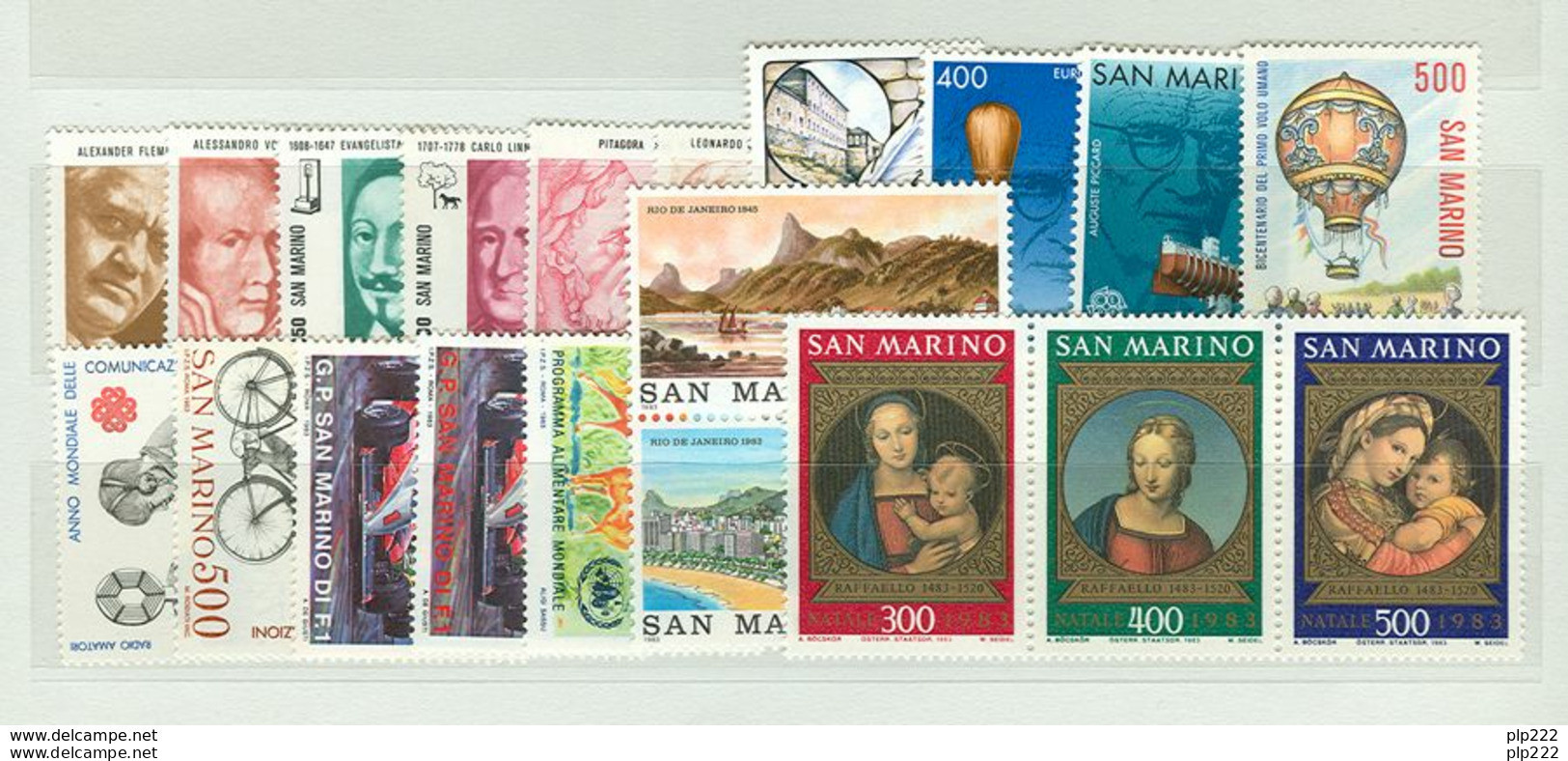 San Marino 1983 Annata Completa/Complete Year MNH/** - Full Years