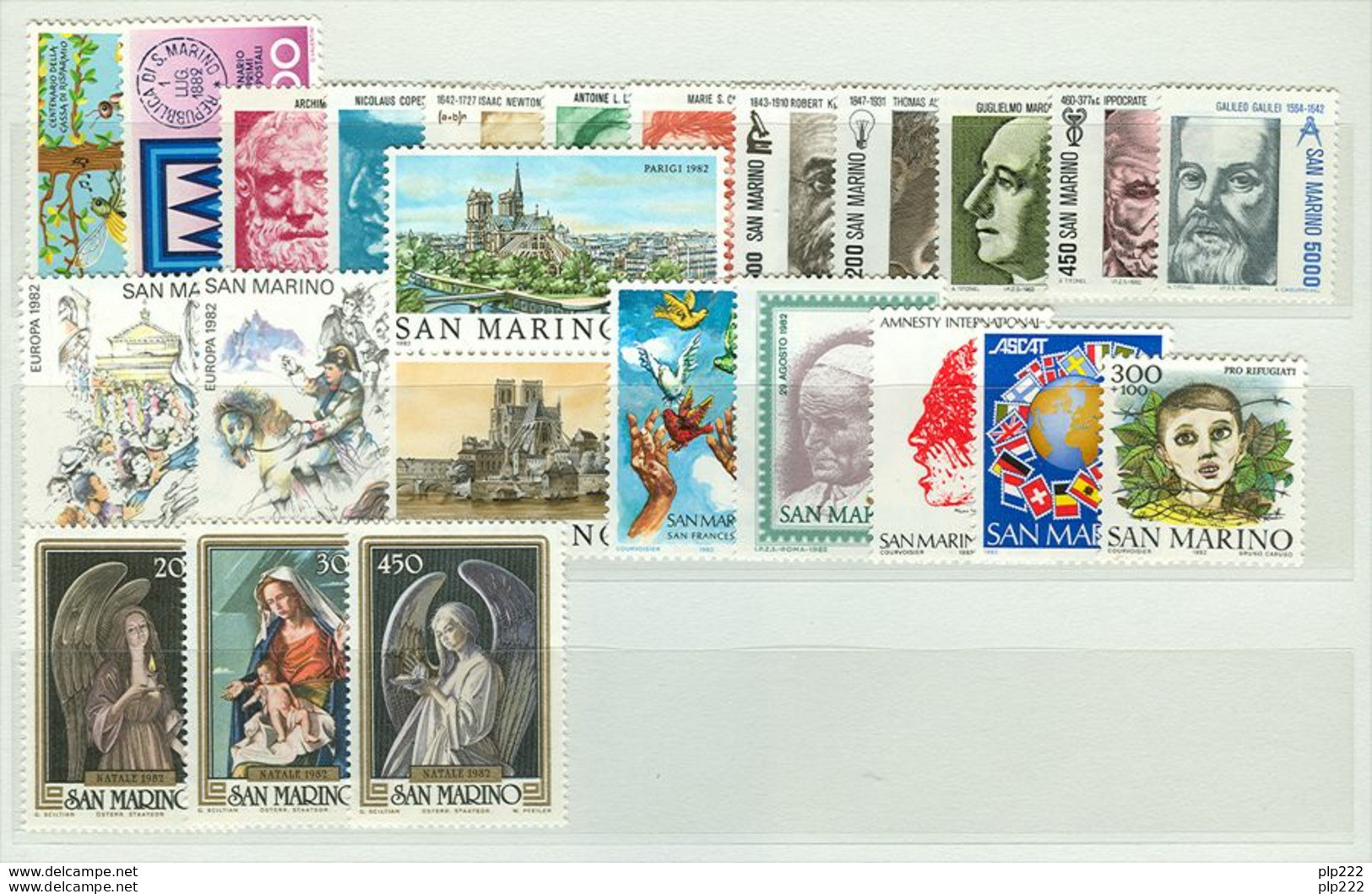 San Marino 1982 Annata Completa/Complete Year MNH/** - Full Years