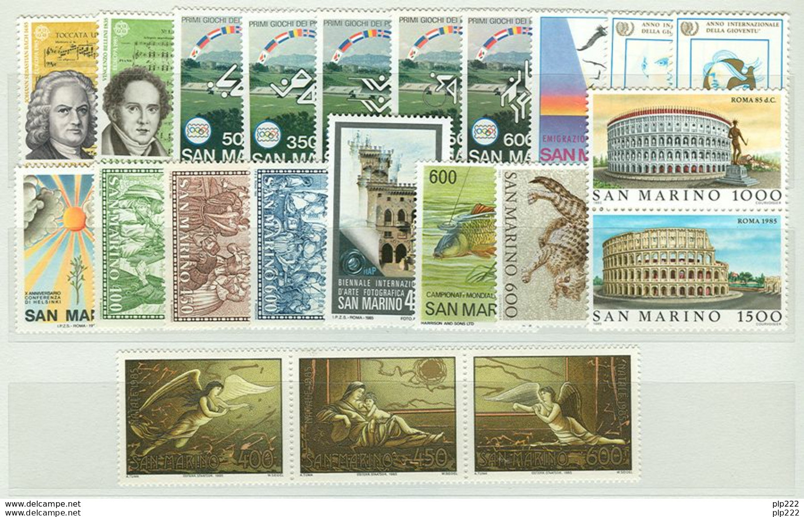 San Marino 1985 Annata Completa/Complete Year MNH/** - Annate Complete