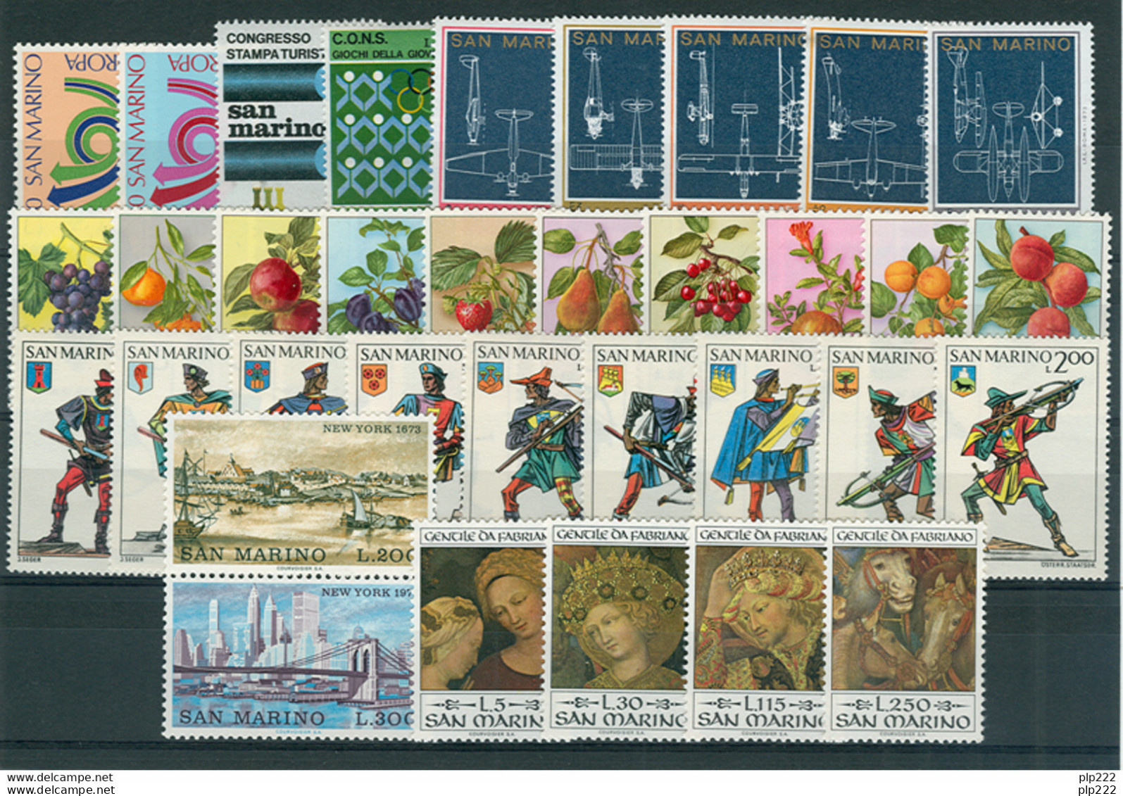 San Marino 1973 Annata Completa/Complete Year MNH/** - Années Complètes