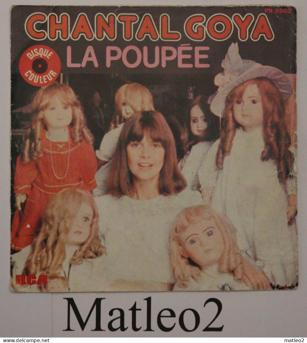 Vinyle 45 Tours : Chantal Goya - La Poupée / On M'appelle Cendrillon - Enfants