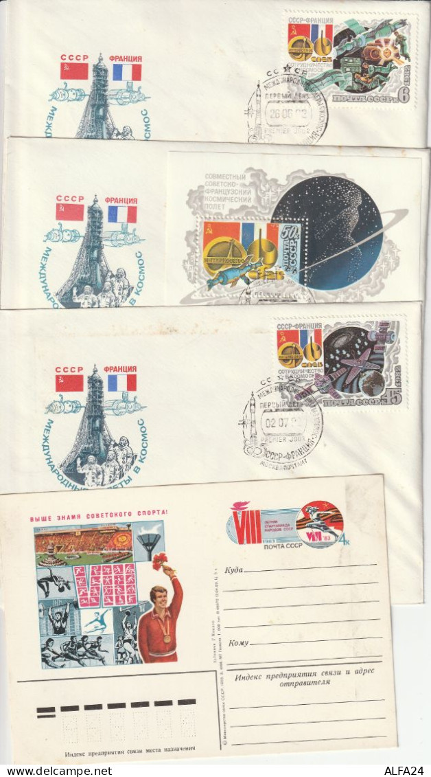 8 INTERI POSTALI-LETTERE RUSSIA (ZP3561 - Covers & Documents