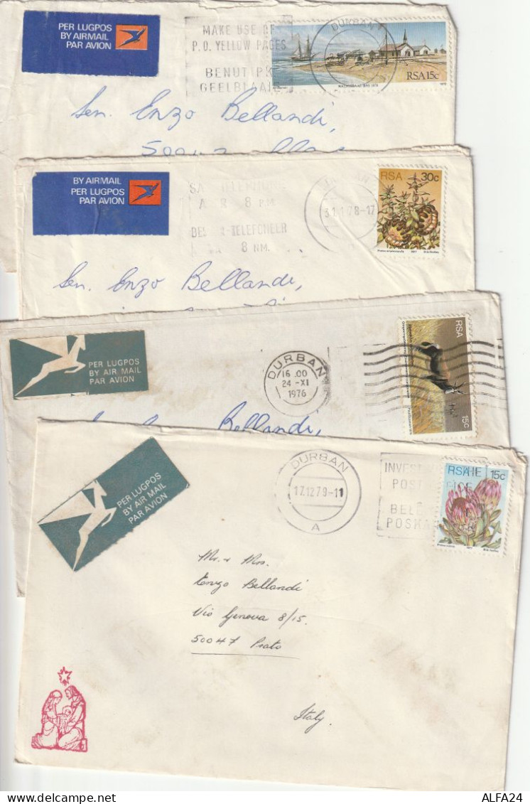 10 LETTERE SUDAFRICA (ZP3572 - Lettres & Documents