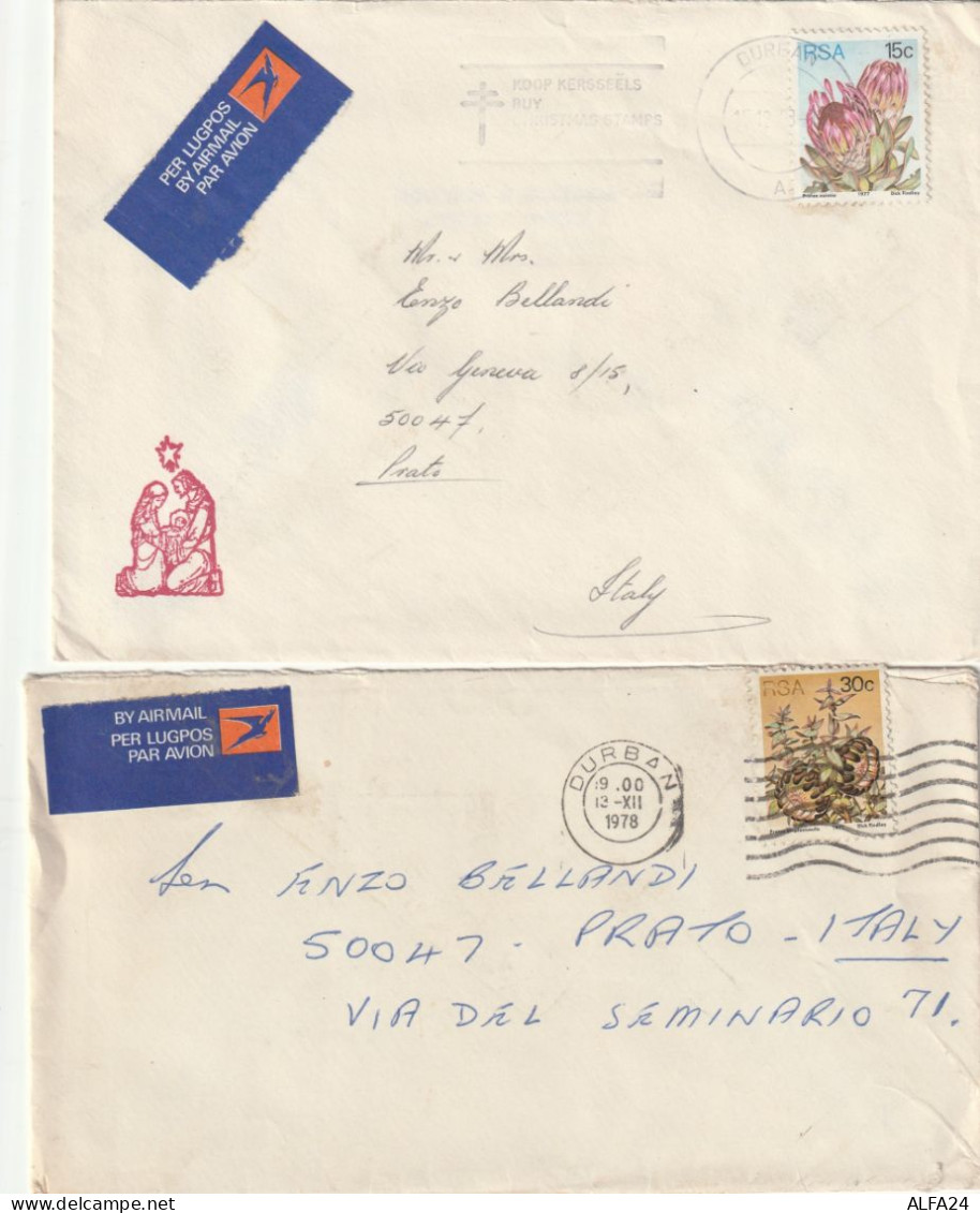 10 LETTERE SUDAFRICA (ZP3572 - Lettres & Documents