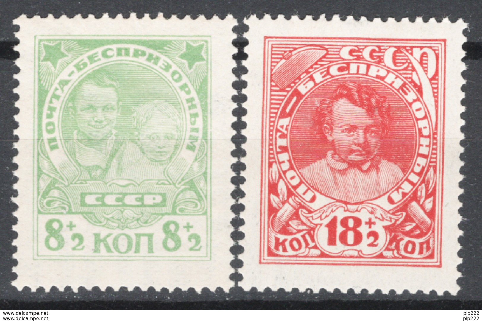 Russia 1927 Unif. 363/64 */MH VF/F - Unused Stamps