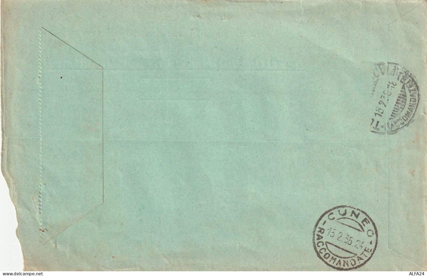 ATTI GIUDIZIARI 1936 C.30+2 L.SEGNATASSE TIMBRO TORINO CUNEO- MILIZIA DELLA SYTADA (ZP2678 - Taxe