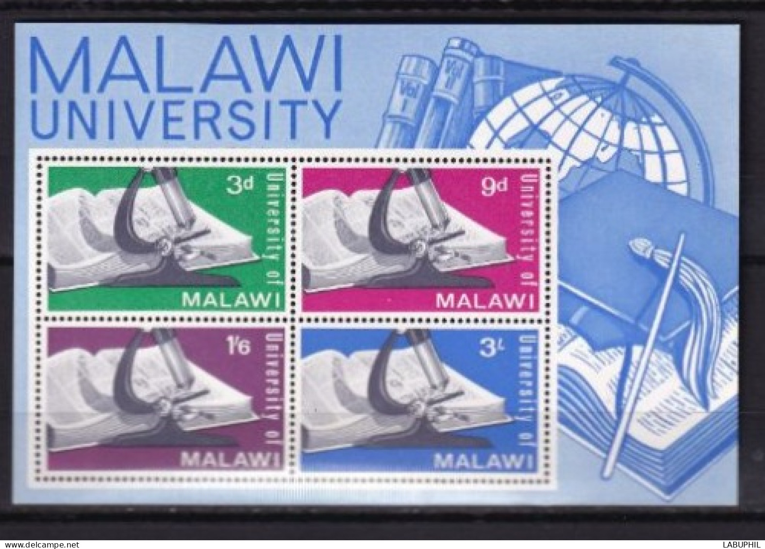 MALAWI  MNH ** BLOC FEUILLET 1965 - Malawi (1964-...)