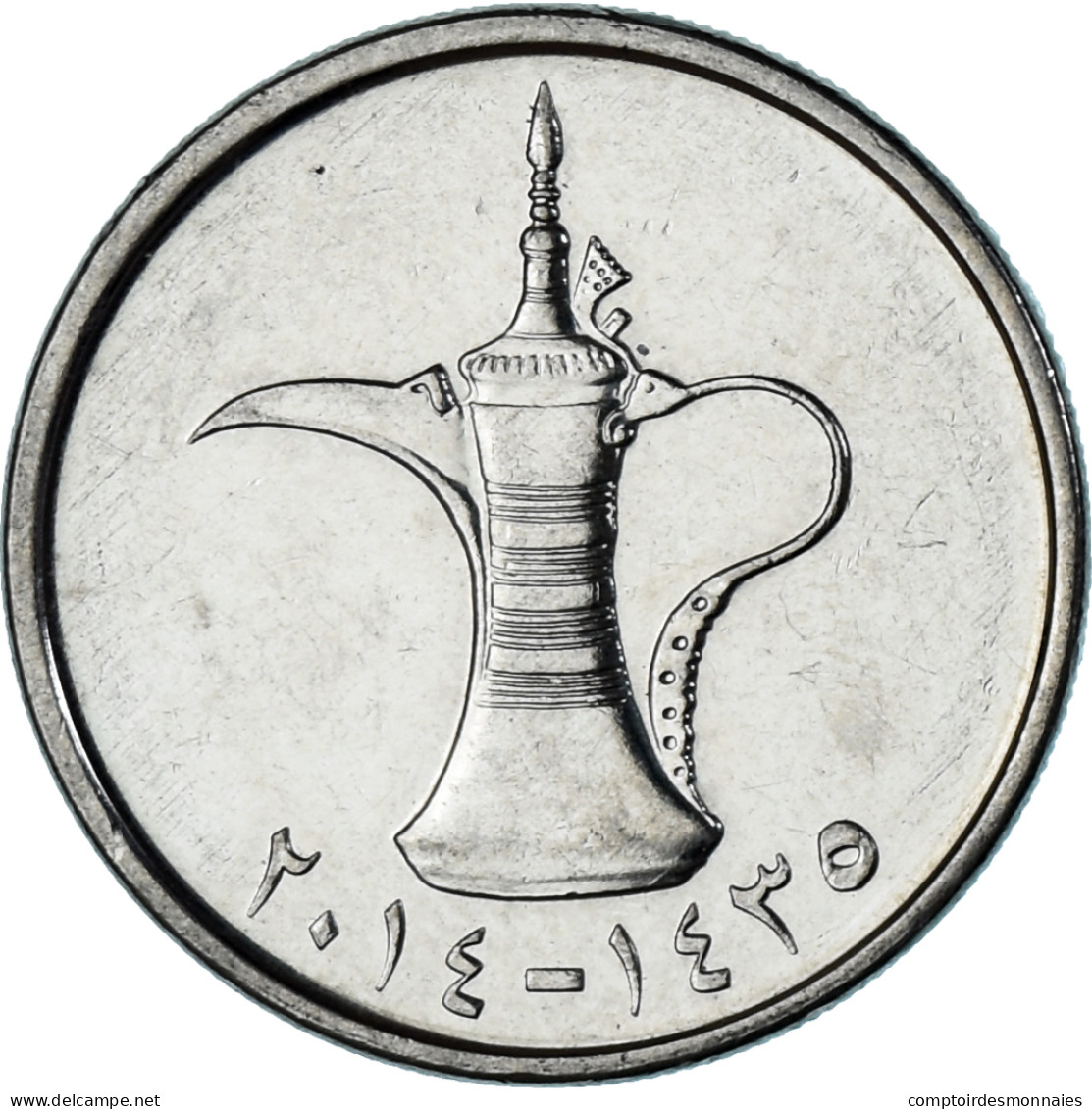 Monnaie, Émirats Arabes Unis, Dirham, 2014 - Emiratos Arabes