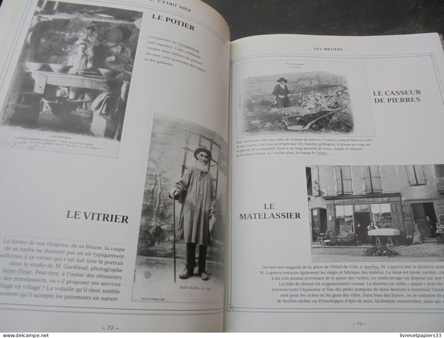 Le Cantal 1900-1920 C'Etait Hier Louis Taurant - Auvergne