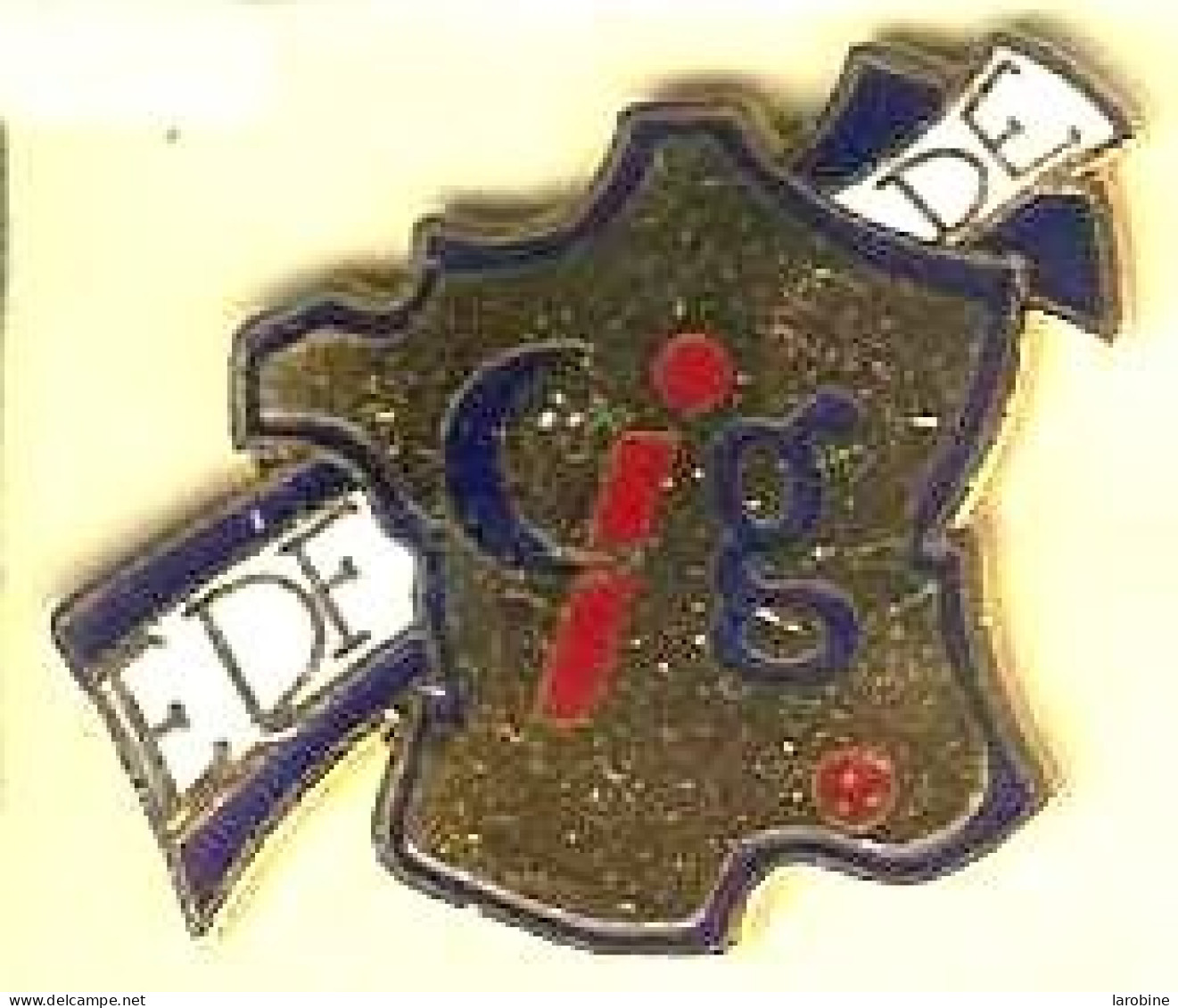 @@ Carte De France EDF GDF  CIG @@eg7 - EDF GDF