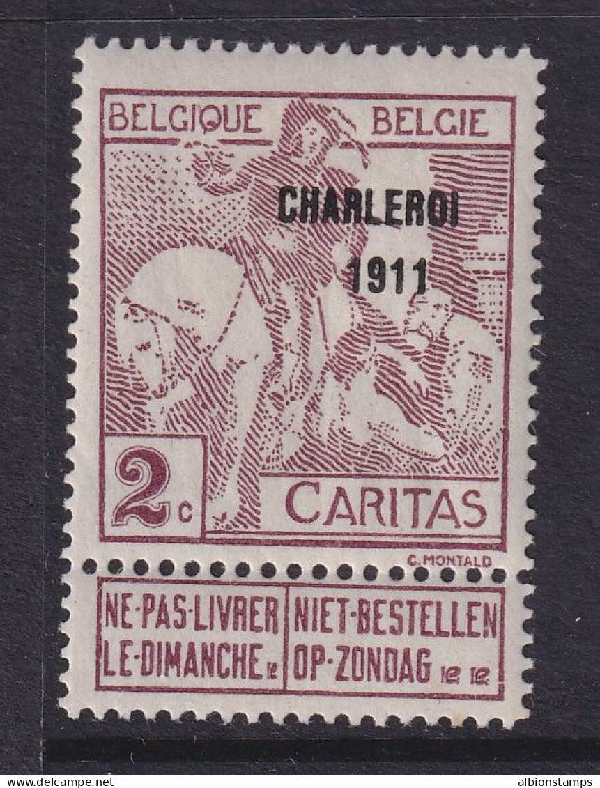 Belgium, Scott B18, MLH - 1910-1911 Caritas