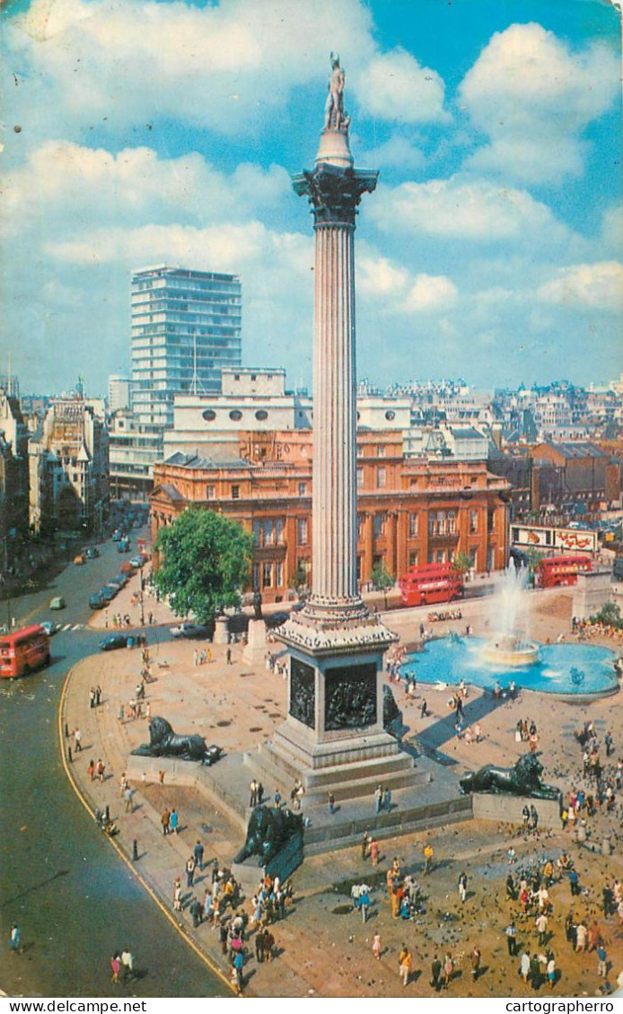 England London Trafalgar Square Nelson's Column - Trafalgar Square