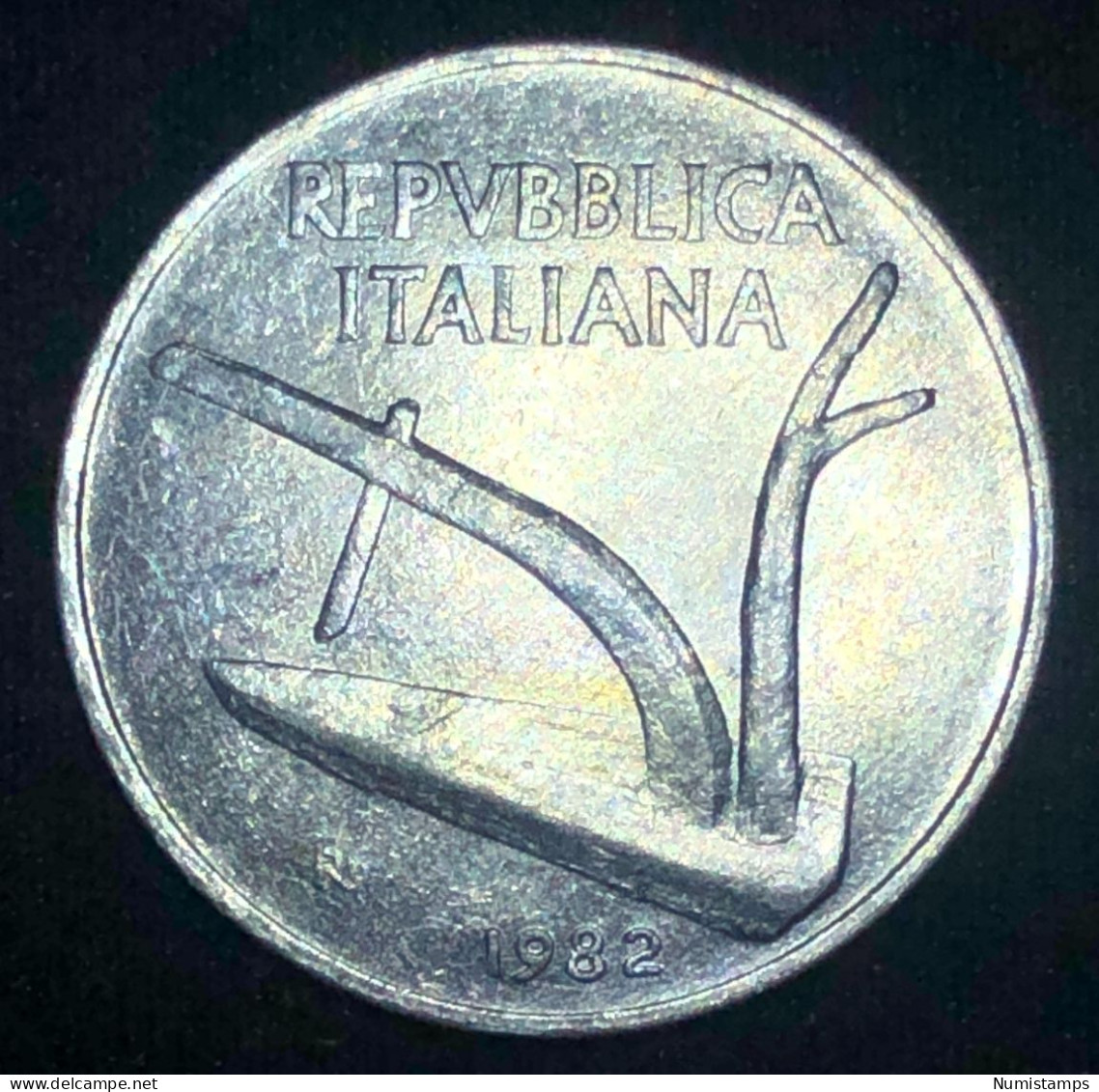 Italia 10 Lire, 1982 - 10 Lire