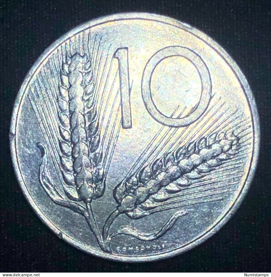 Italia 10 Lire, 1982 - 10 Liras