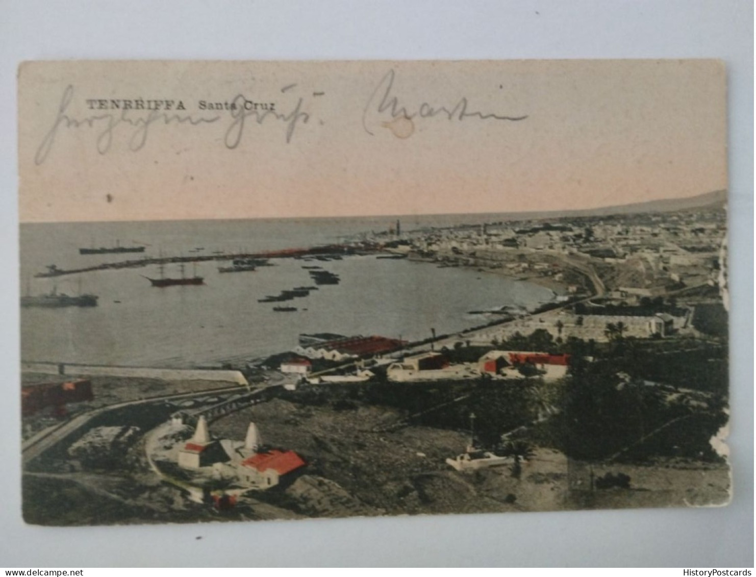 Santa Cruz, Teneriffa, Tenerife, Panorama, 1903 - Tenerife