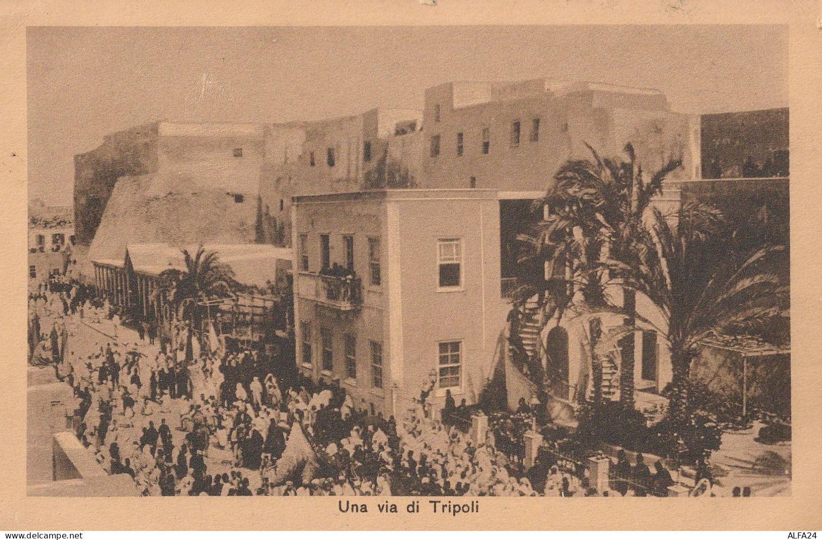 CARTOLINA TRIPOLI LIBIA COLONIE ITALIANE (ZP4111 - Libia