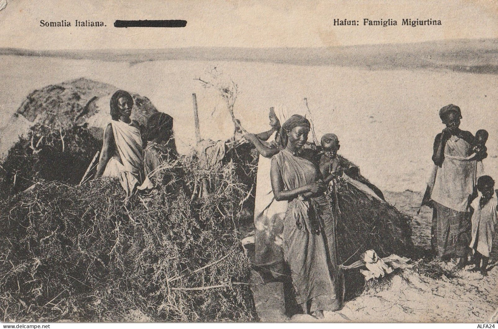 CARTOLINA SOMALIA ITALIANA COLONIE (ZP4112 - Somalie