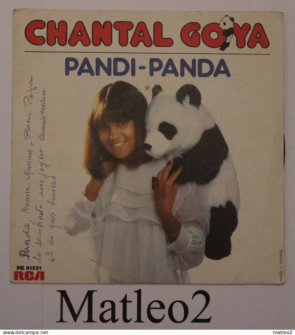 Vinyle 45 Tours : Chantal Goya - Pandi Panda / Polichinelle - Enfants