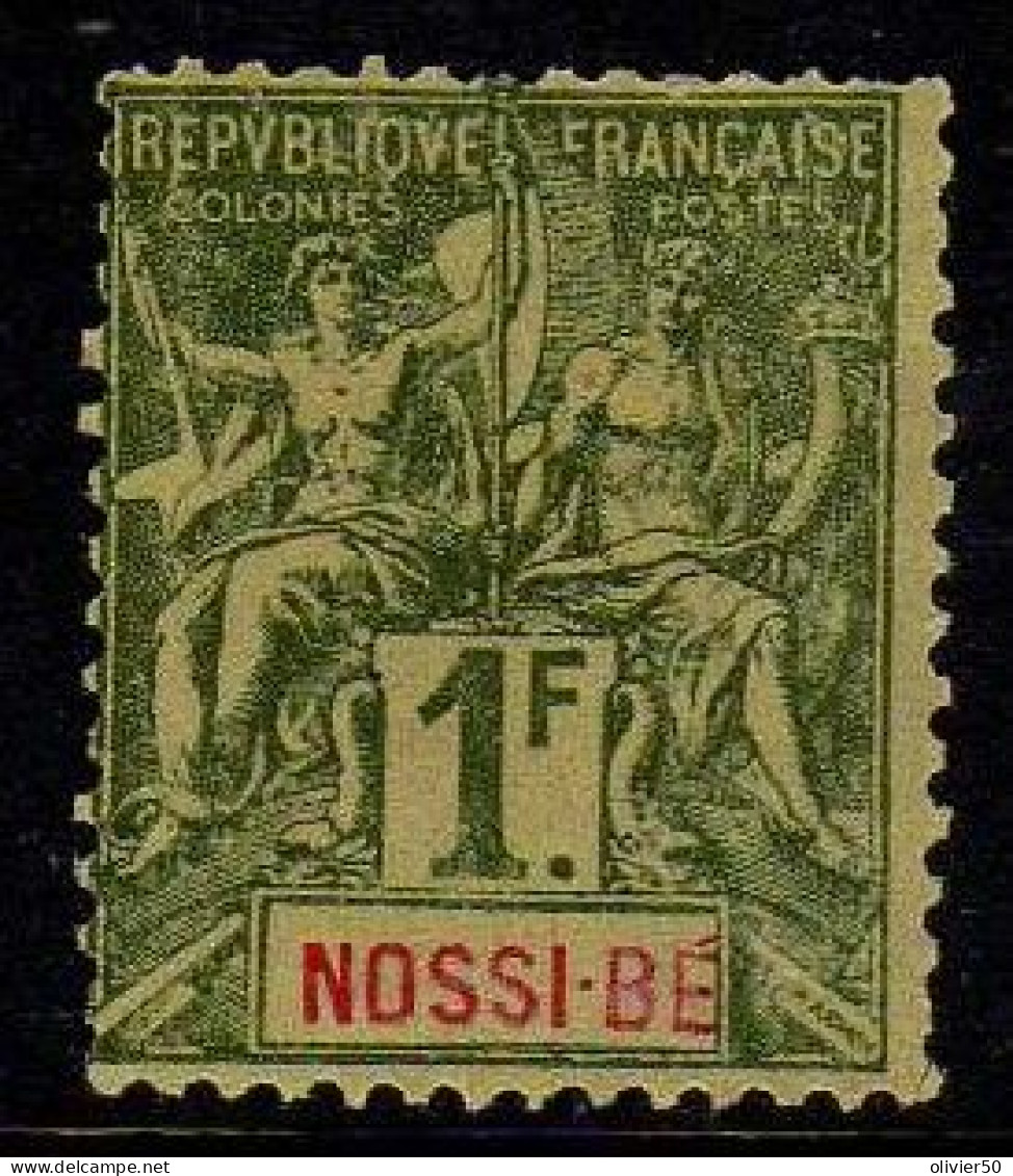 Nossi-Be - 1894 -  1 F.. Type Groupe -  Neuf Sans Gomme - Unused Stamps