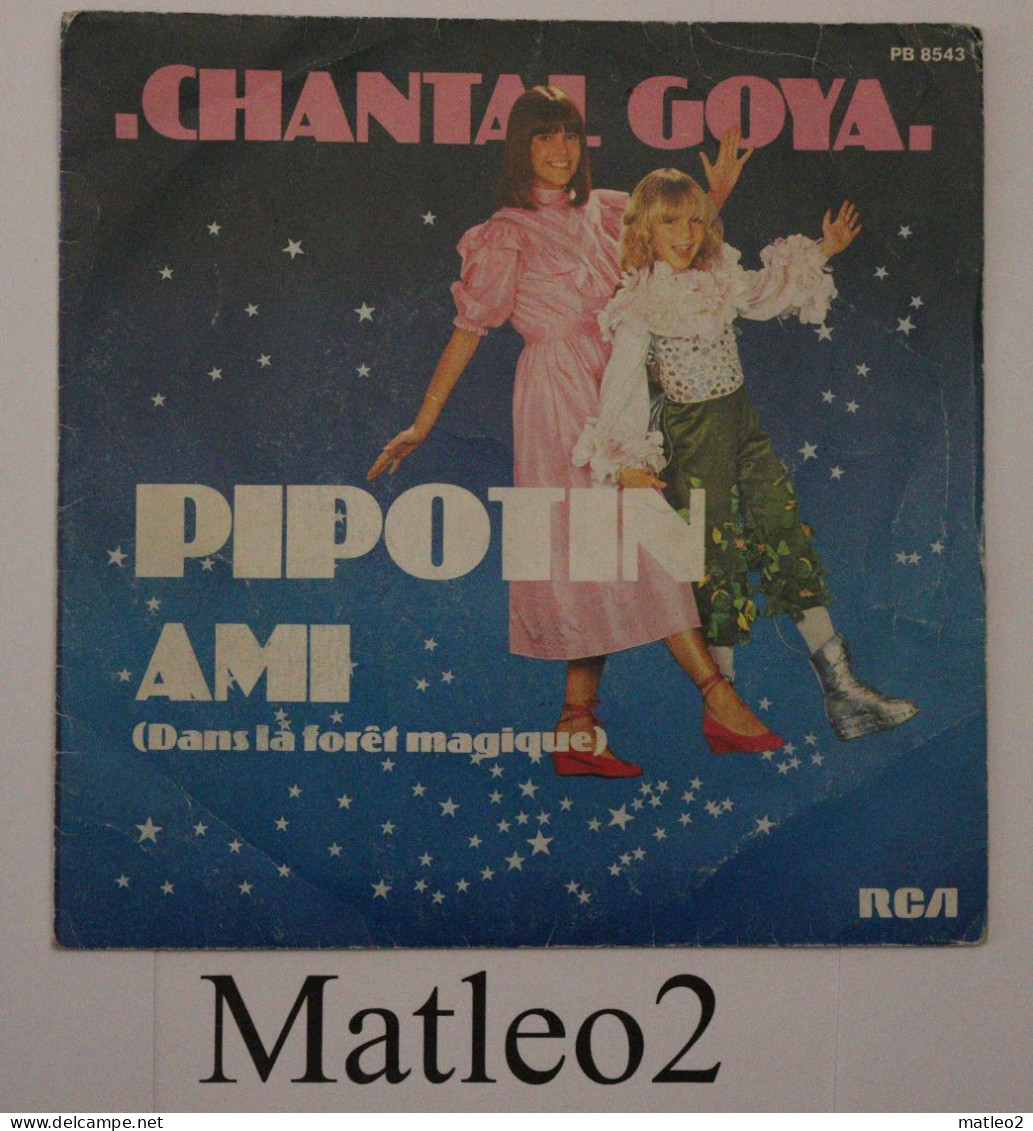 Vinyle 45 Tours : Chantal Goya - Pipotin / Ami - Bambini