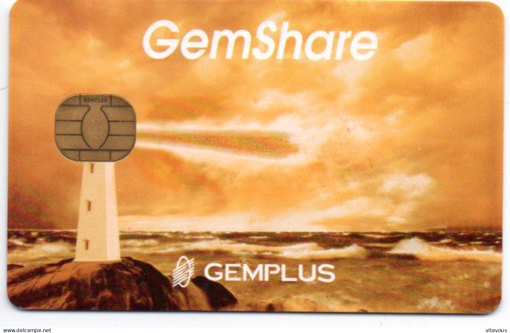 Phare  Lighthouse Farol Faro GemShare GEMPLUS Carte Spécimen Démonstration Card Karte (F 542) - Badge Di Eventi E Manifestazioni