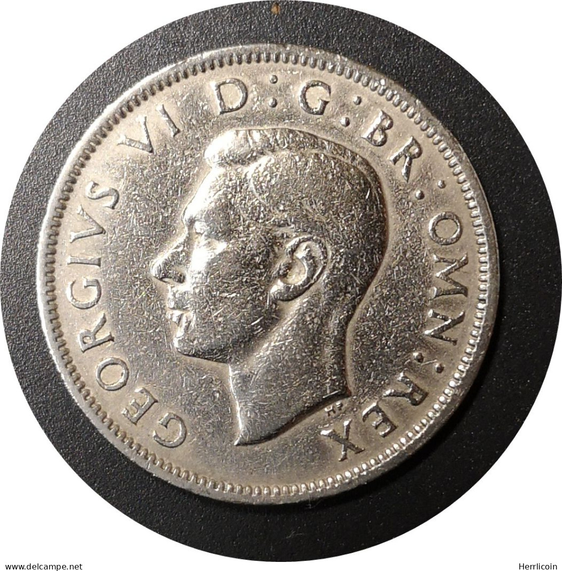 Monnaie Royaume-Uni - 1948 - 2 Shillings George VI - J. 1 Florin / 2 Schillings