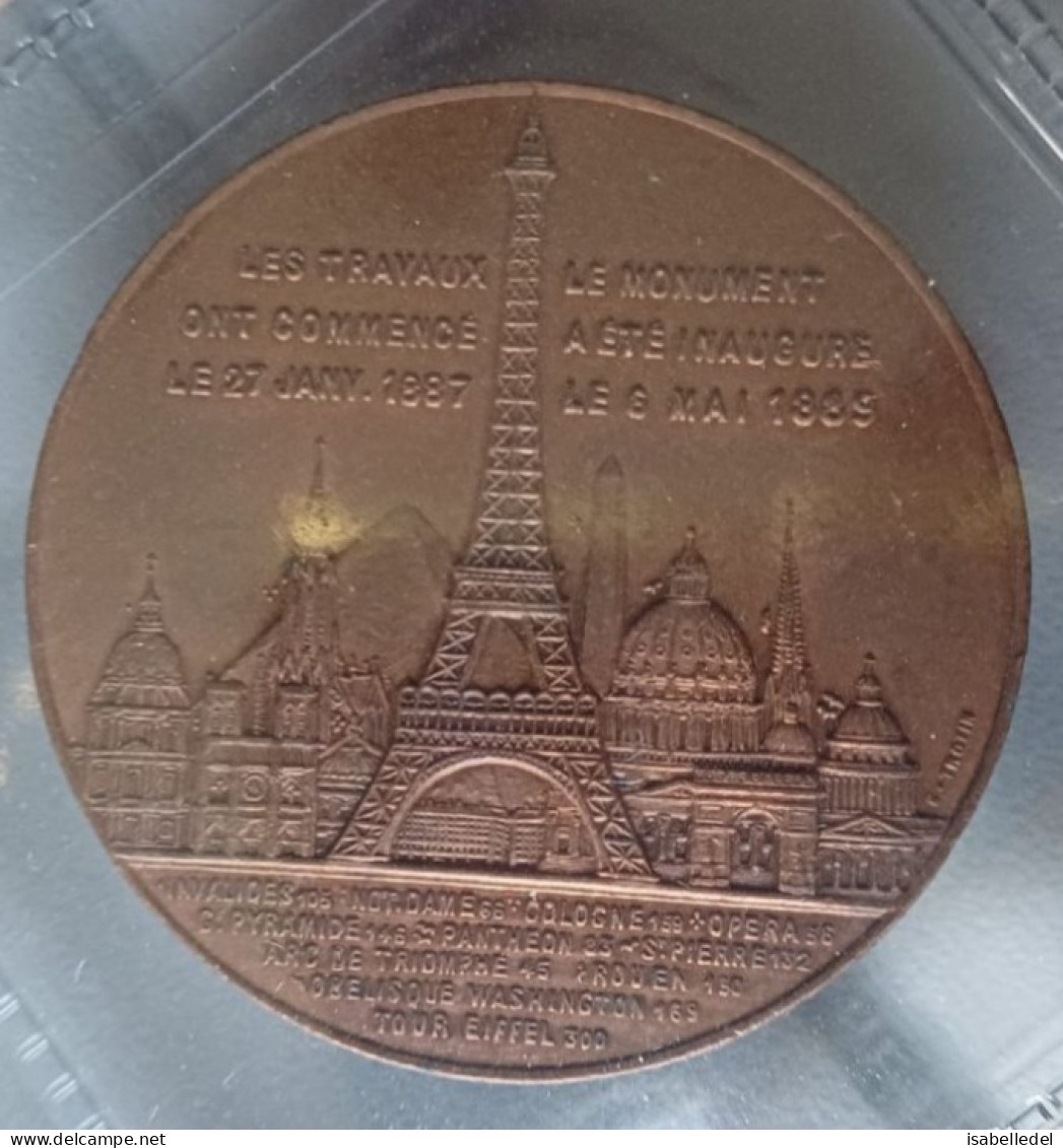 Médaille  Tour Eiffel 1889 - Sonstige & Ohne Zuordnung