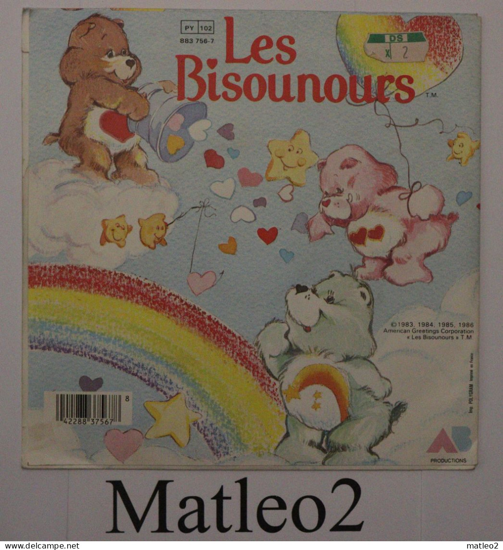 Vinyle 45 Tours : Stéphanie, Sandrine & Les Enfants... - Les Bisounours . (Dessin Animé) - Kinderen