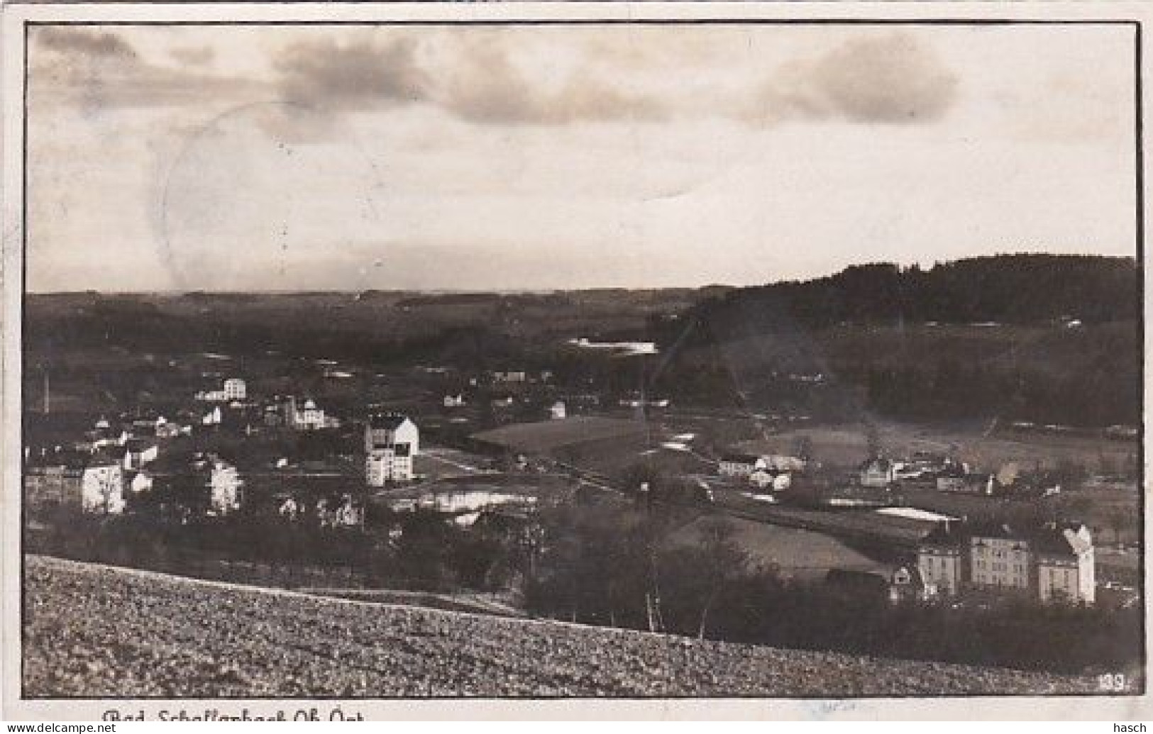 3736 20 Bad Schallerbach Ob. Ost. (In Der Mitte Falten)  - Bad Schallerbach